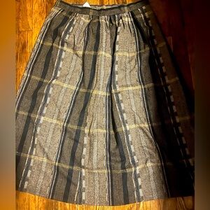 Claude Vintage Plaid Women's Skirt